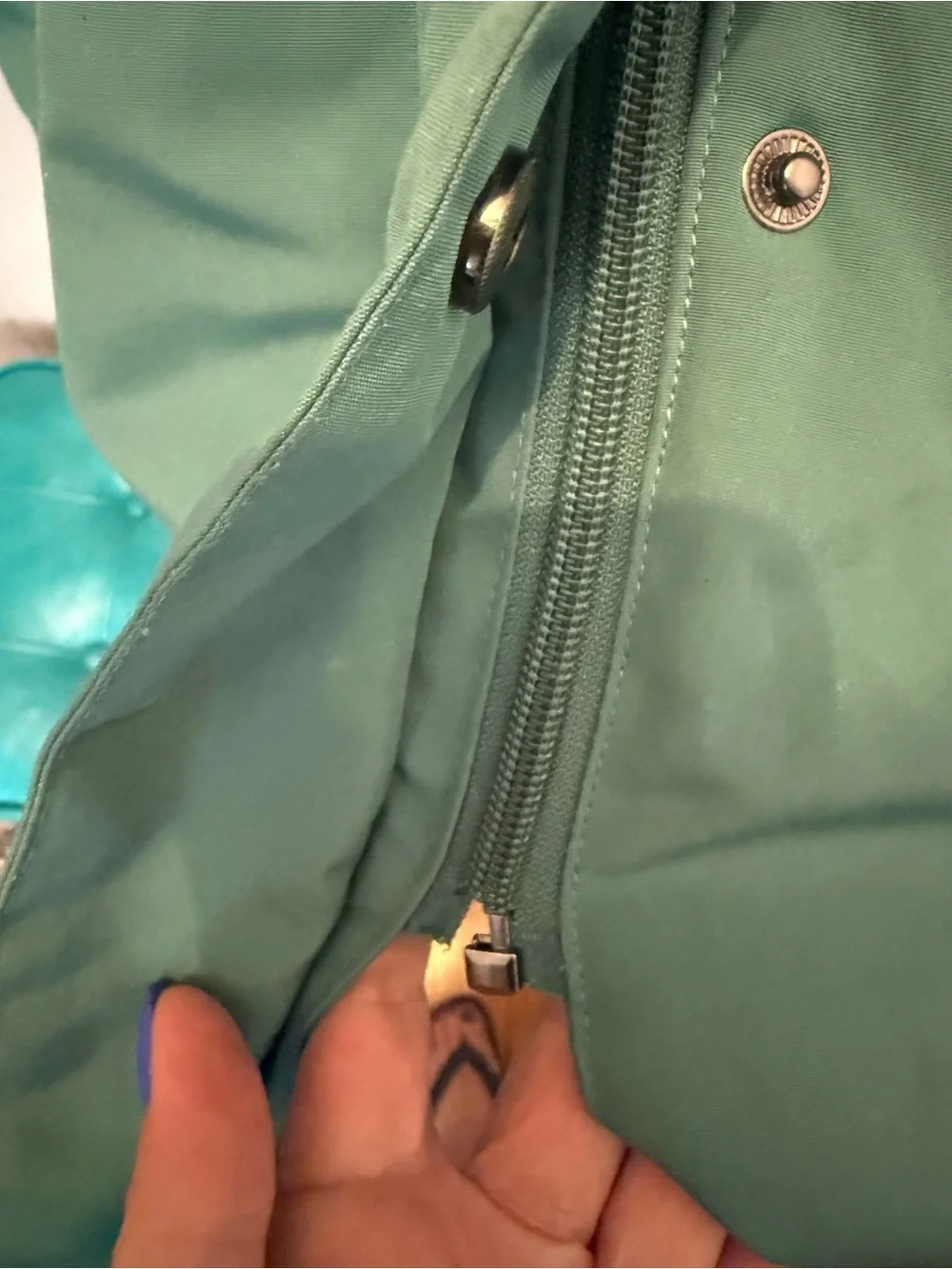 Gerry Women’s Mint Green Hooded Winter Ski Jacket